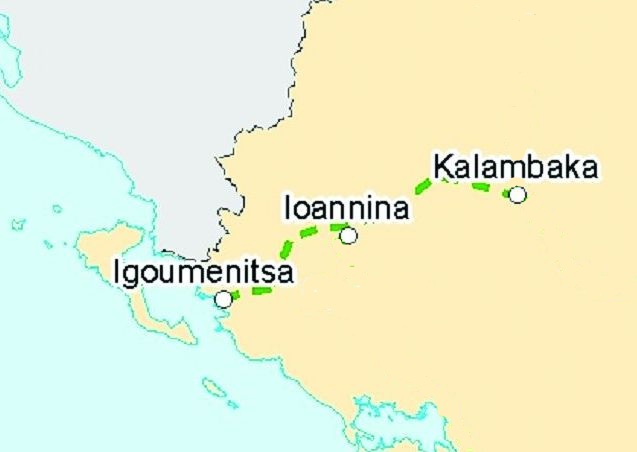 Corfu to Kalambaka